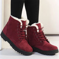 Botas femininas com forro interno